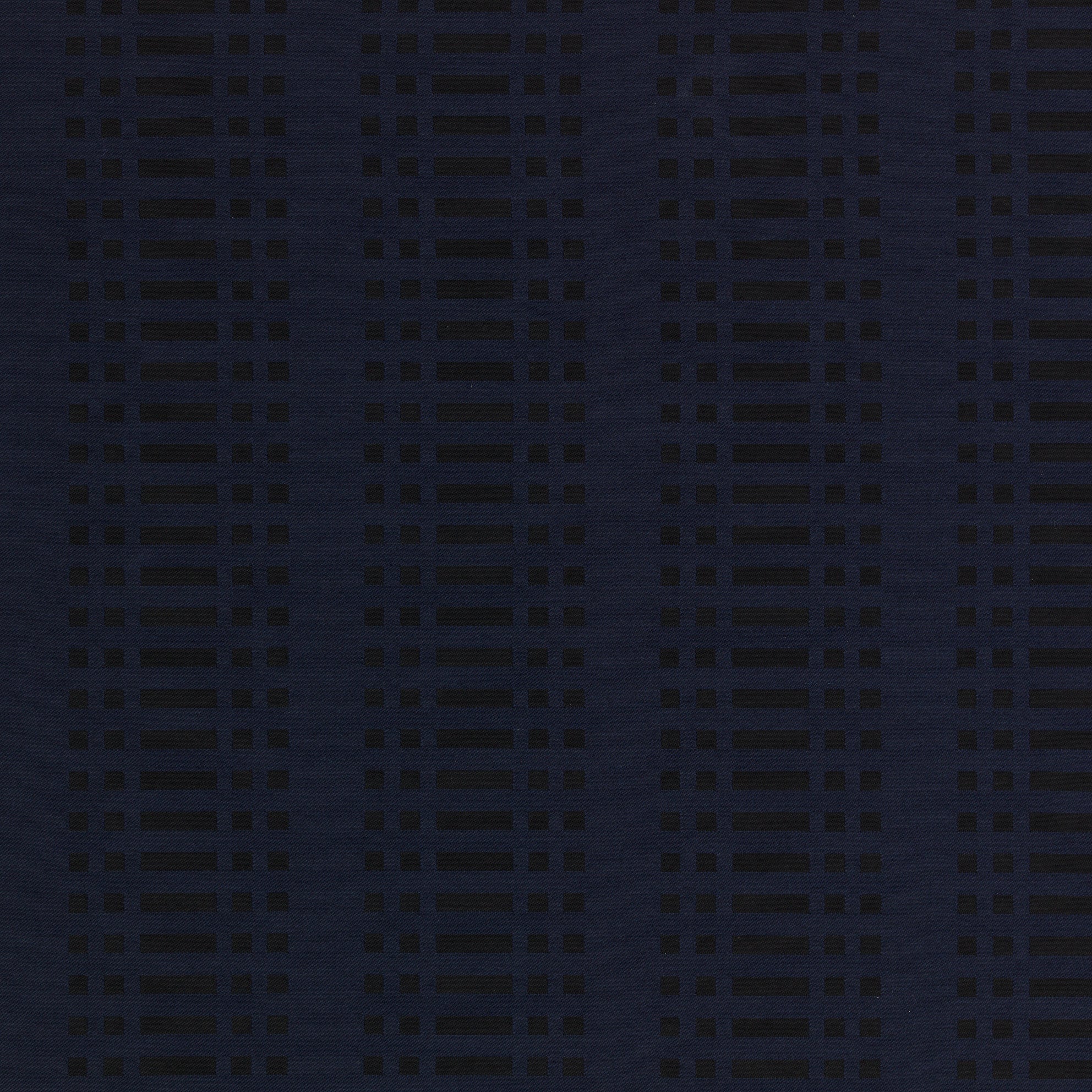 Nereus Contract Furnishing Fabric - Dark Blue | Nicholas Engert Interiors