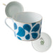 Pétales Tea Cup & Saucer - Colour Blue Indigo | Nicholas Engert Interiors