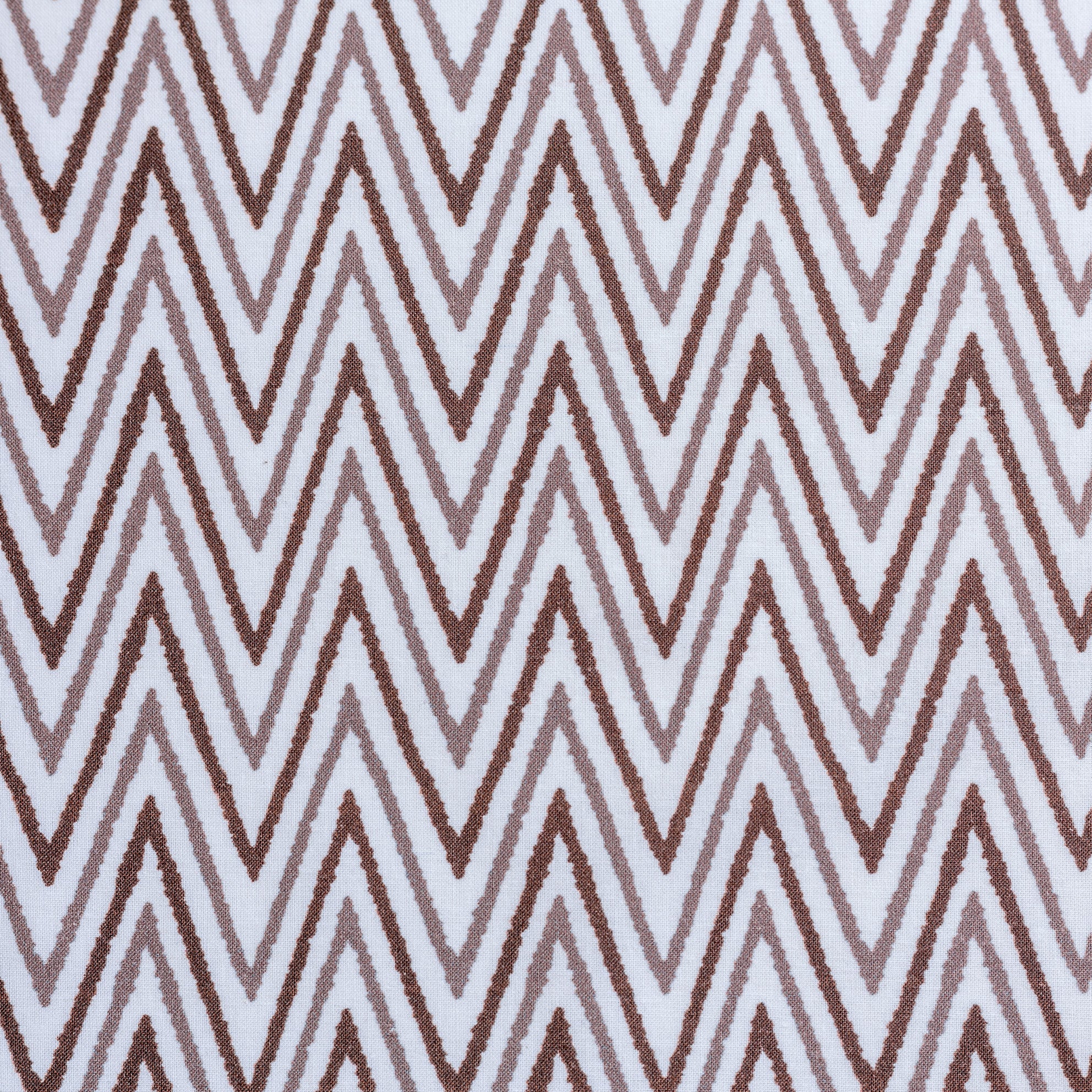 Geometric Print Fabric - Zig Zag P103/204 Vervain/Sealskin