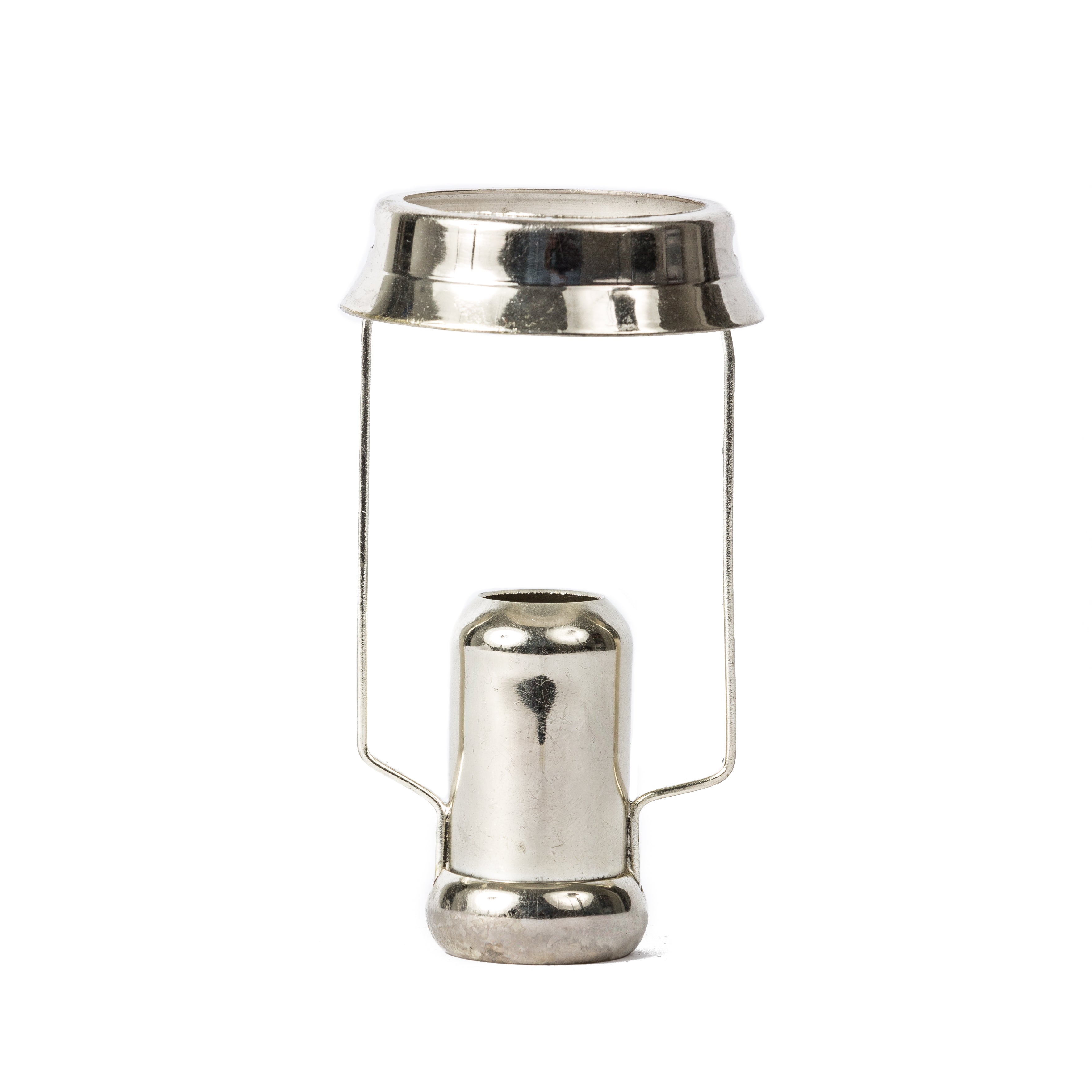 Candle Shade Carrier-Silver | Nicholas Engert Interiors