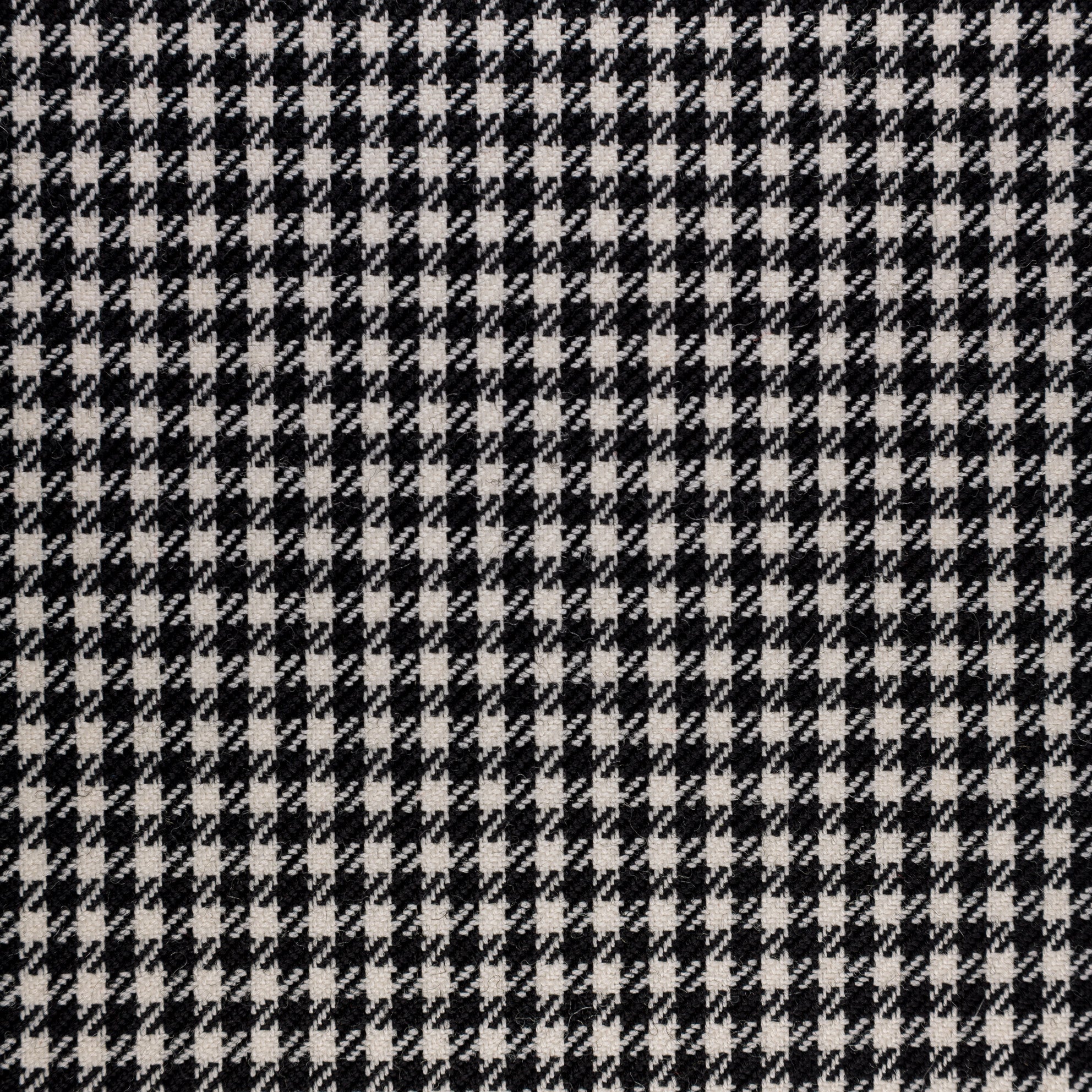 Tartan Fabric - Shepherd Black-White