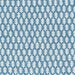 Printed Geometric Fabric - Vivi - Bluebell | Nicholas Engert Interiors