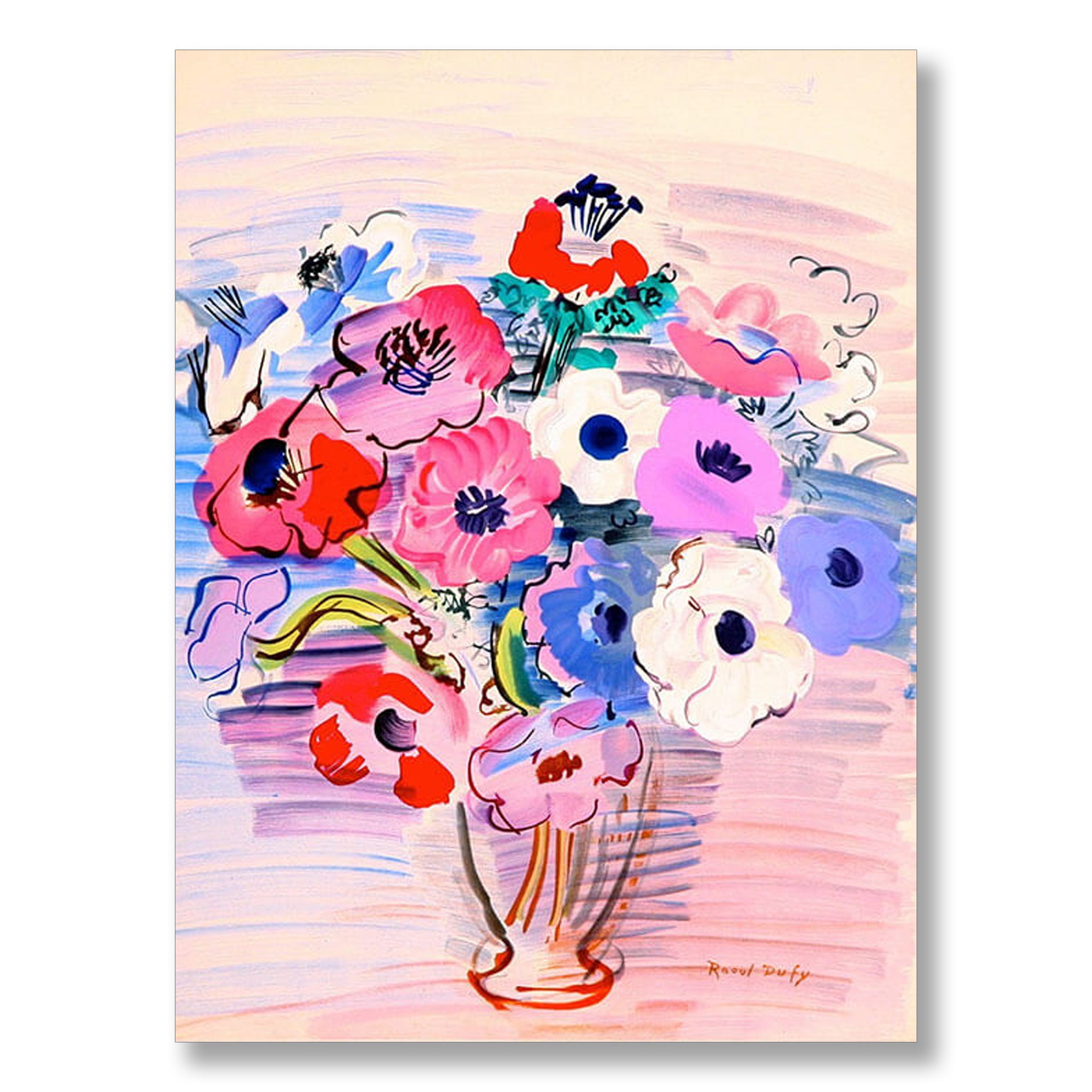 Bouquet of Anemones 1948 by Raoul Dufy