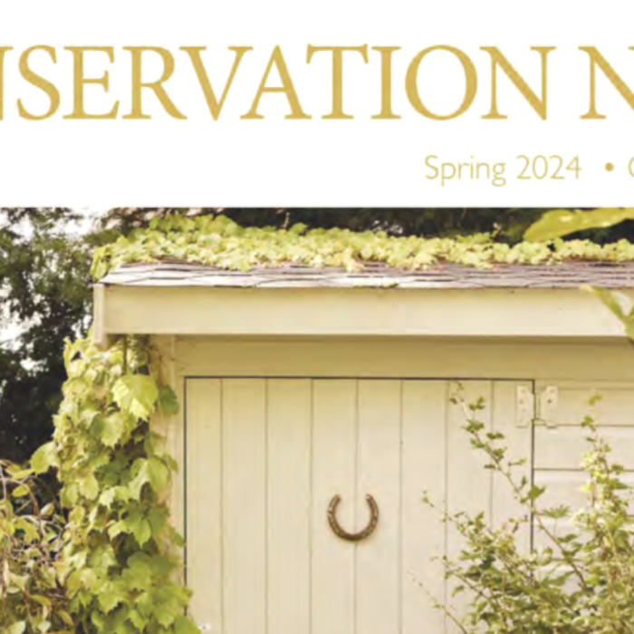 Nicholas Engert Interiors in Conservation News