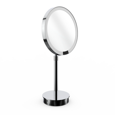 Rechargeable Cosmetic Magnifying Mirror in Chrome