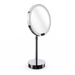 Rechargeable Cosmetic Magnifying Mirror in Chrome