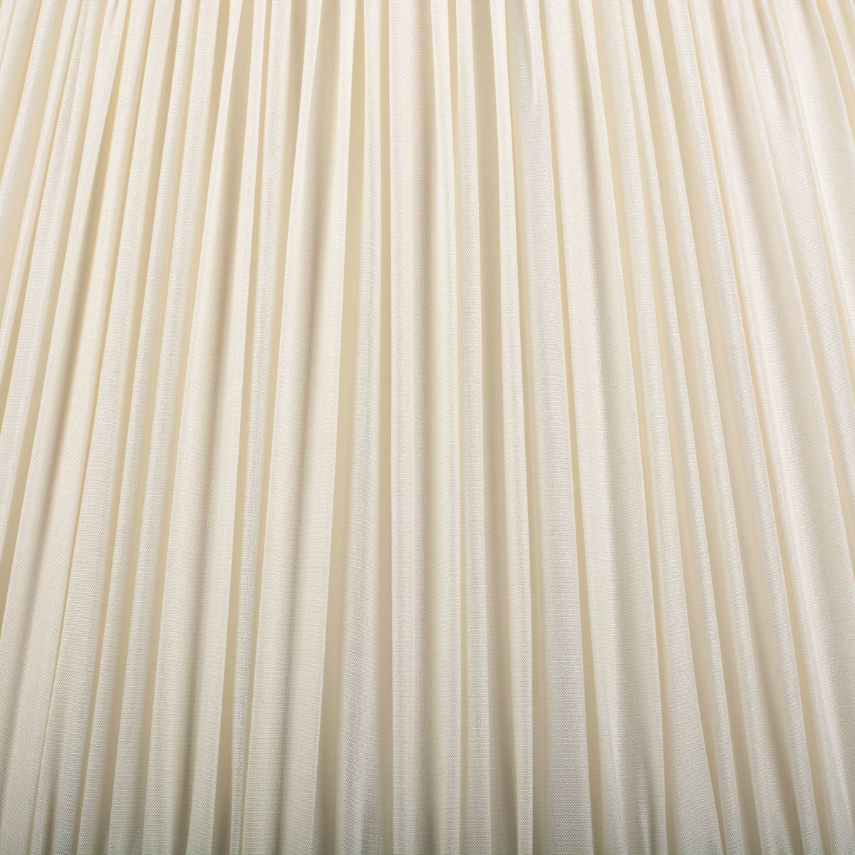 Pembroke Lampshade - Gathered Pleated Cream Silk