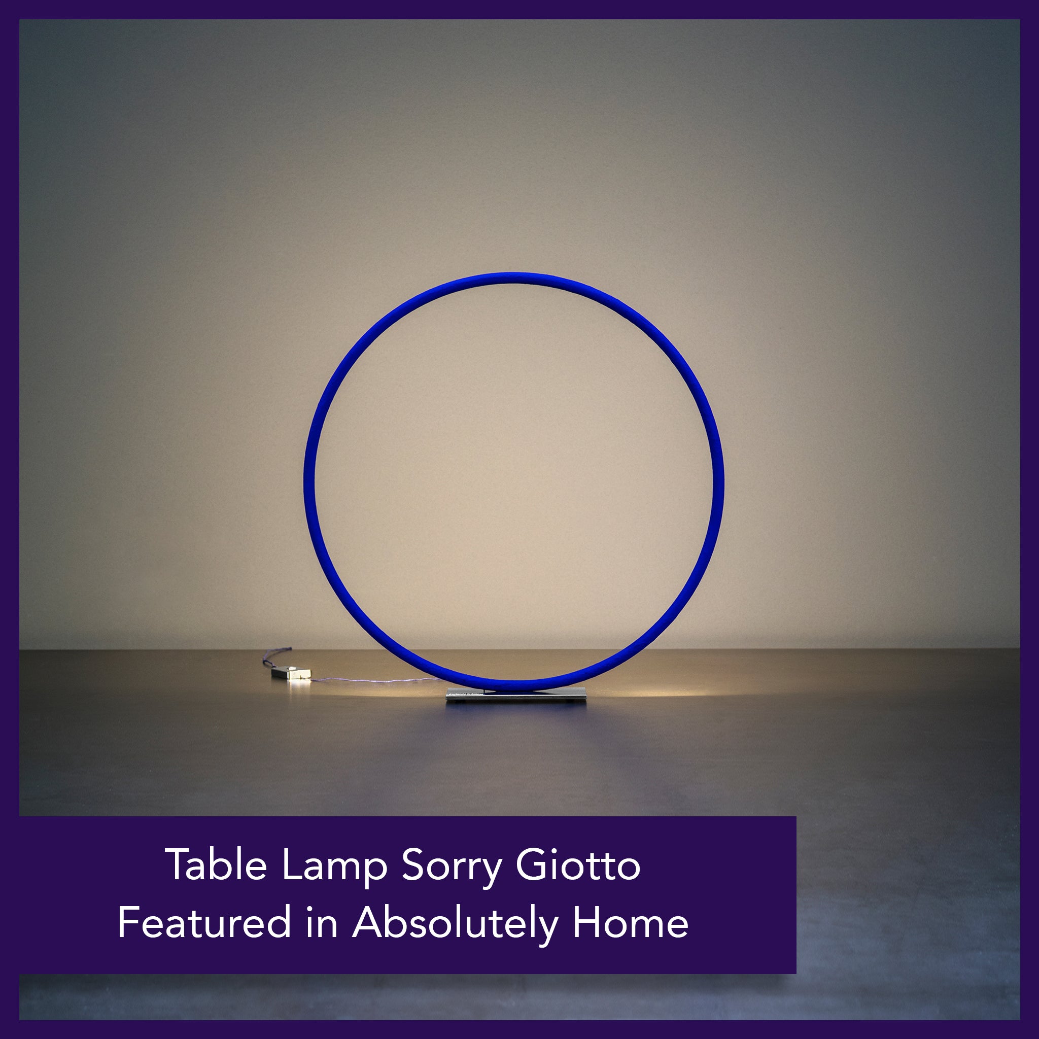 sorry giotto table lamp by catellani & smith