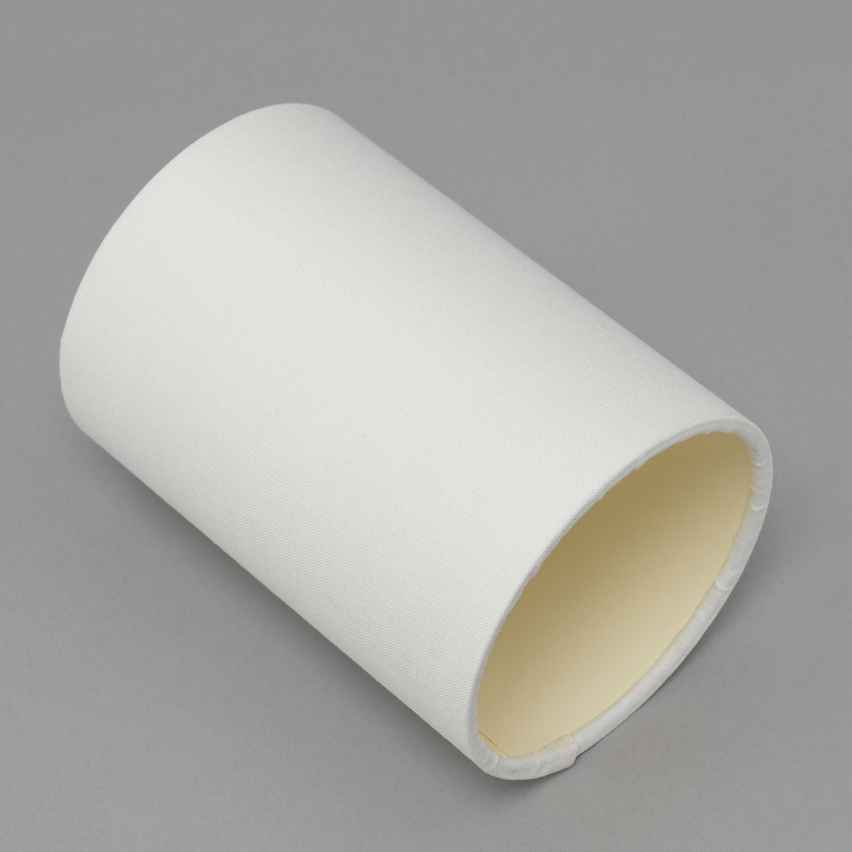 Cylindrical cream lampshade