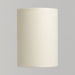 Plain cream cylindrical card lampshade