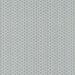A close-up of a repeating wallpaper pattern featuring vertical stripes in a muted blue-gray and off-white colorway.