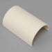 Half cylindrical long lampshade in cream card