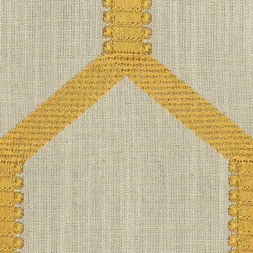 Hattusa Embroidered Fabric - Coin