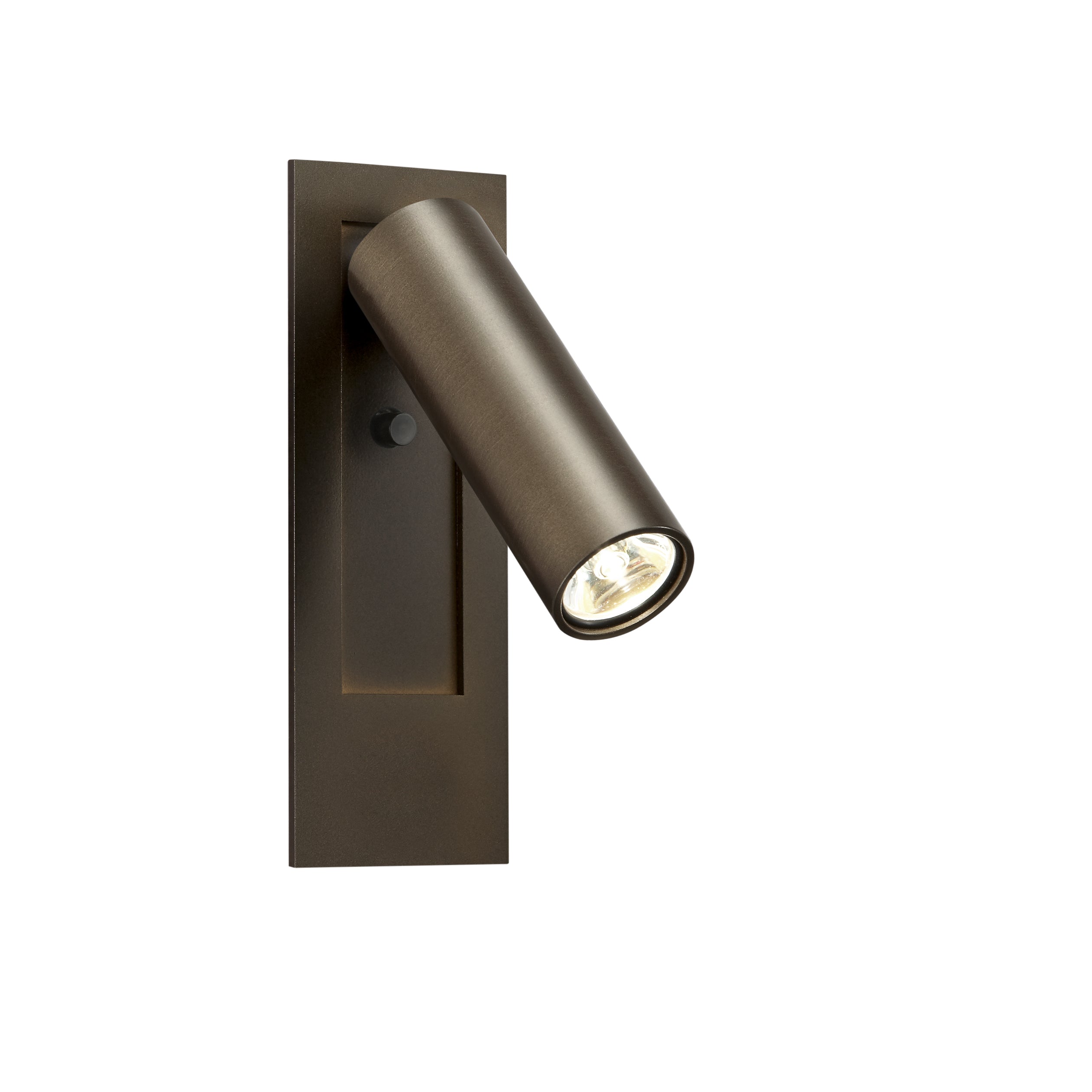 Wall Mounted Adjustable Reading Light-Dark Bronze