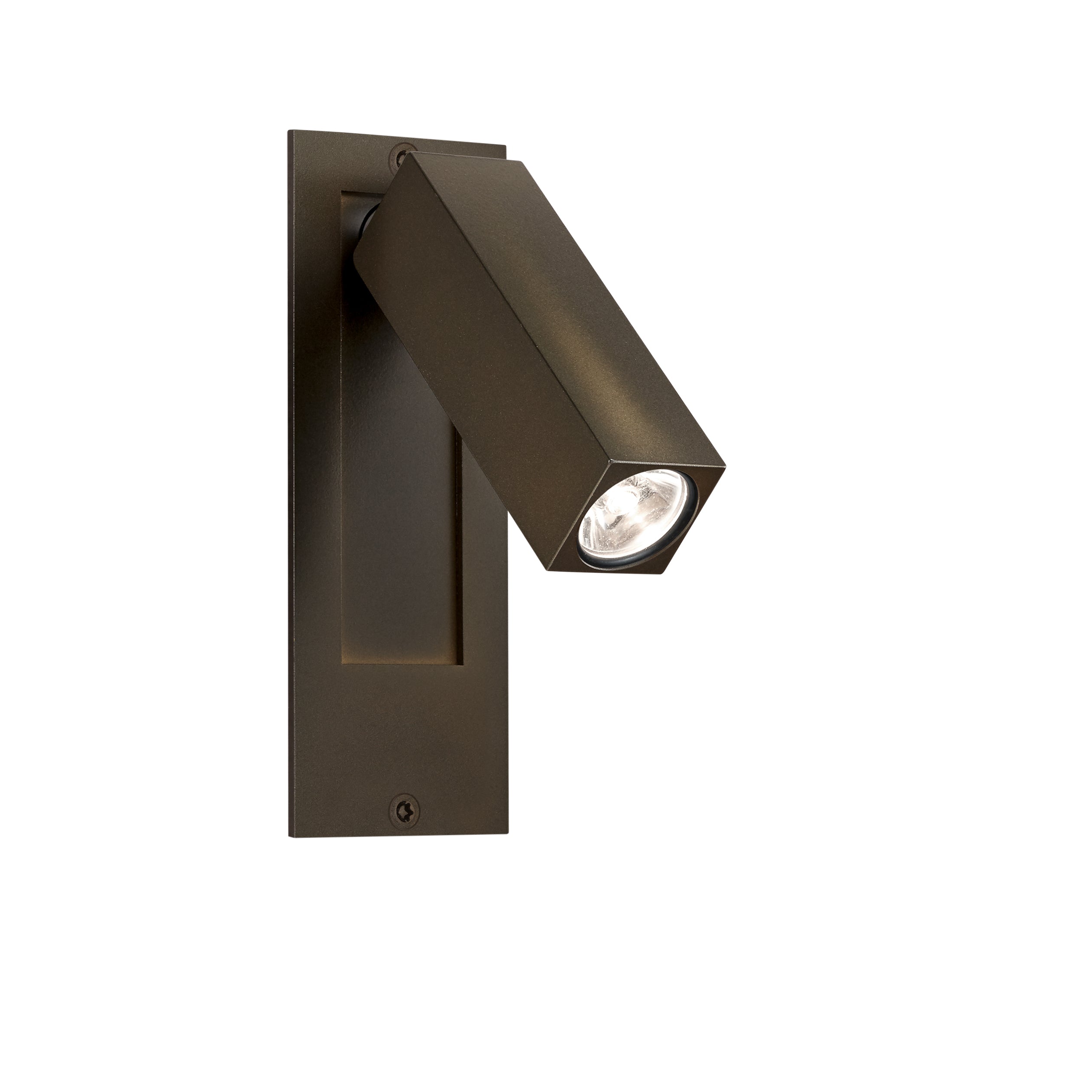 Wall Mounted Adjustable Reading Light-Dark Bronze