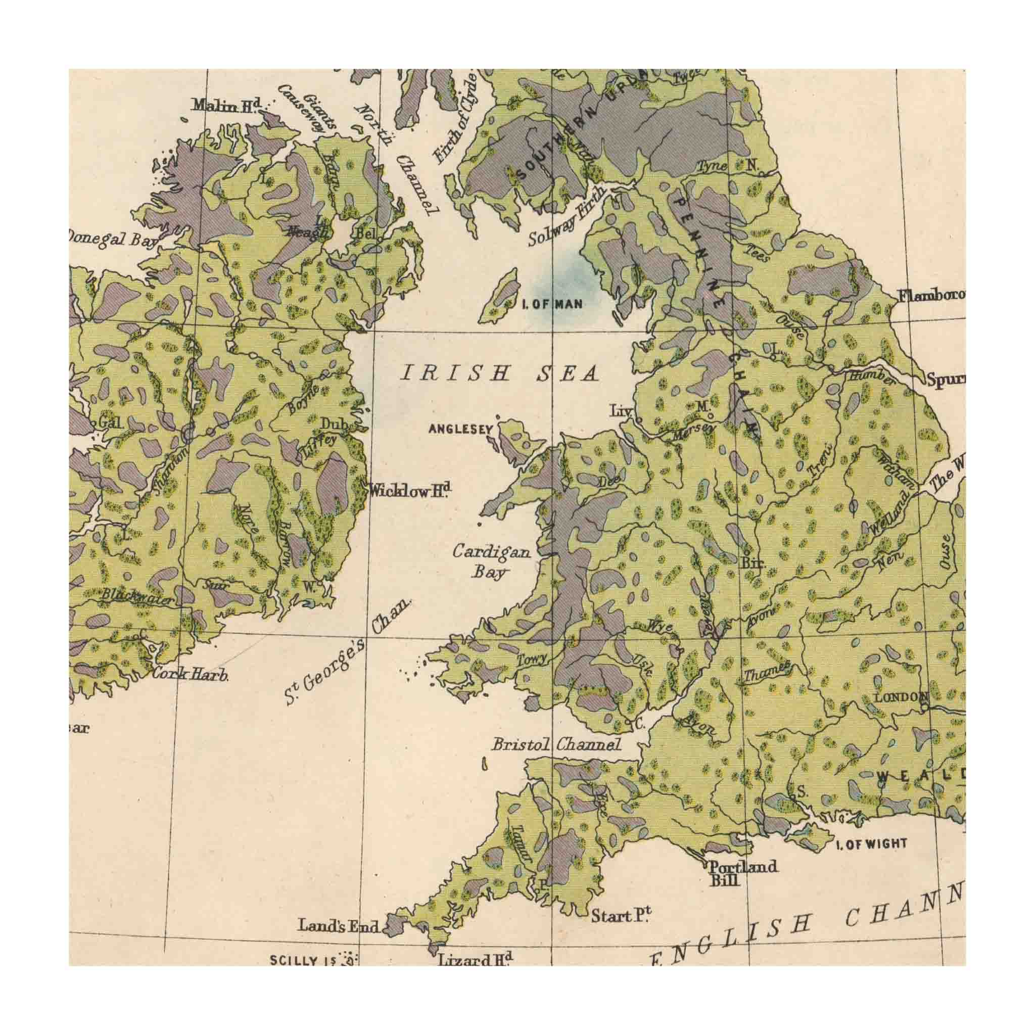 Geology & Vegetation of Britain