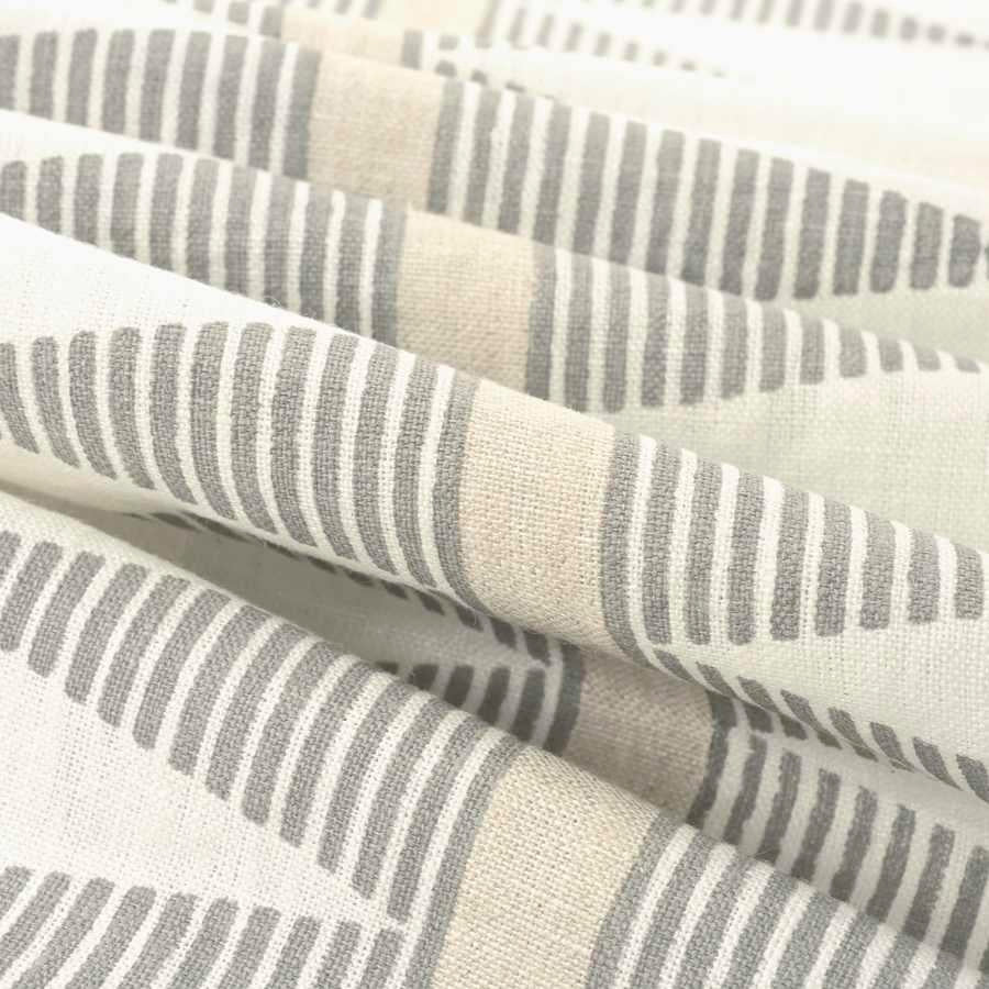 Striped Triangle Fabric - Moon