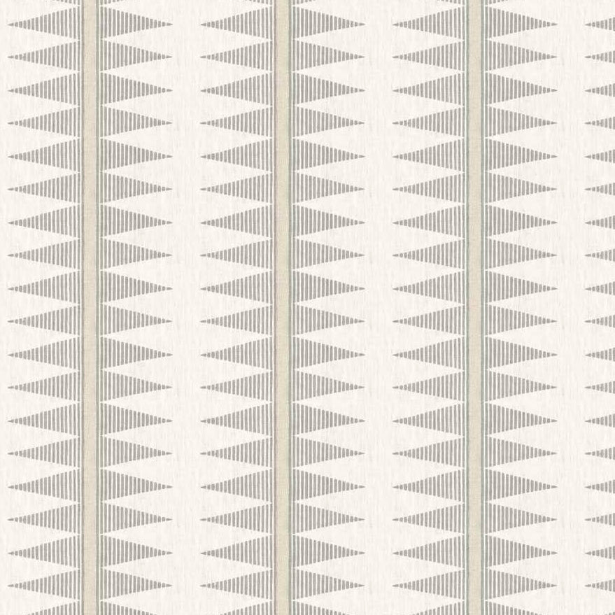 Striped Triangle Fabric - Moon