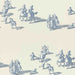 Wallpaper of historical figures on horseback and foot on a light background