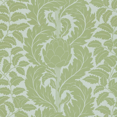 Wallpaper featuring artichoke in pale green
