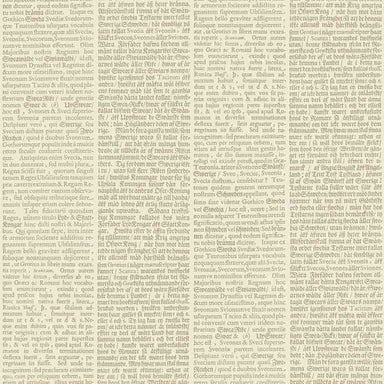 Textured paper with printed text in a decorative font