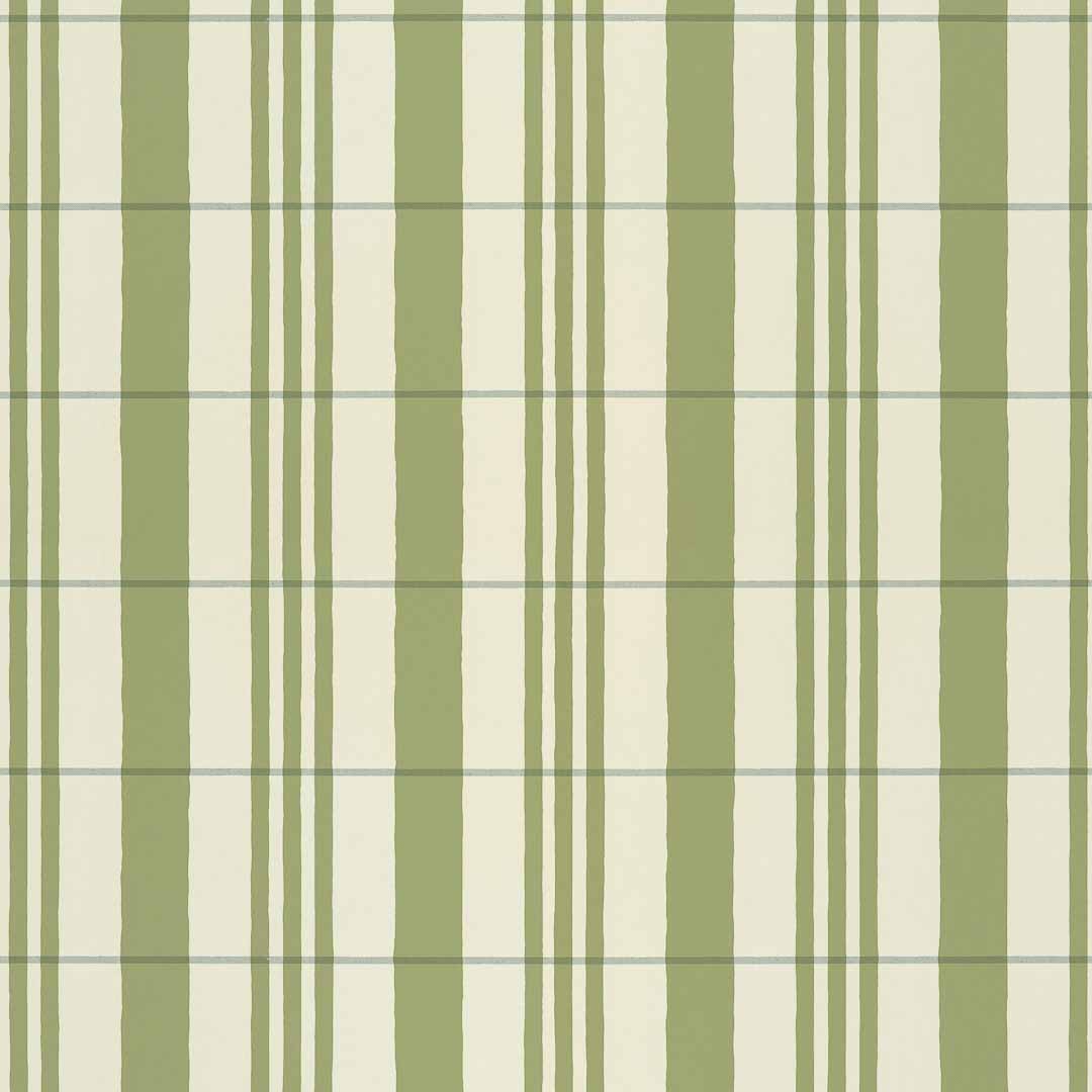 Green and beige striped pattern