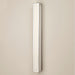 Bathroom chrome wall light with opaque diffuser