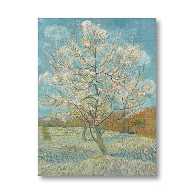 Painting of Pink Peach Tree by Vincent Van Gogh