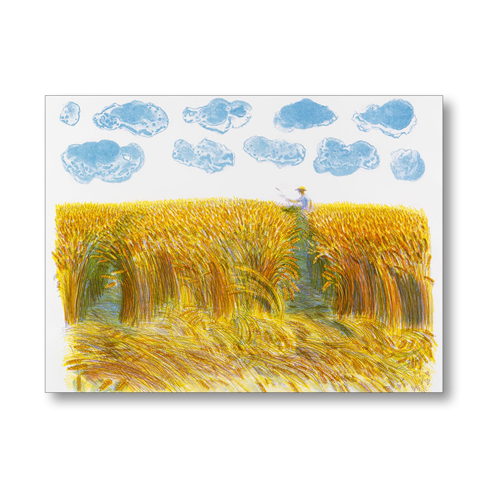 Harvest Time, 1986 by Bernard Cheese
