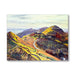 The Malvern Hills Greetings Card by Laura Knight