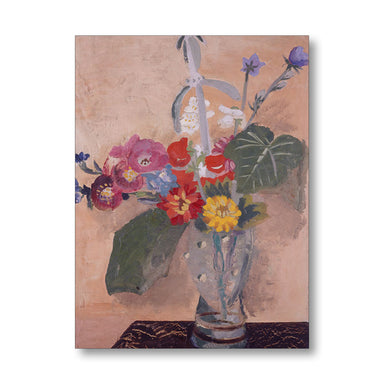 Summer Flowers in a Glass Vase, by Winifred Nicholson