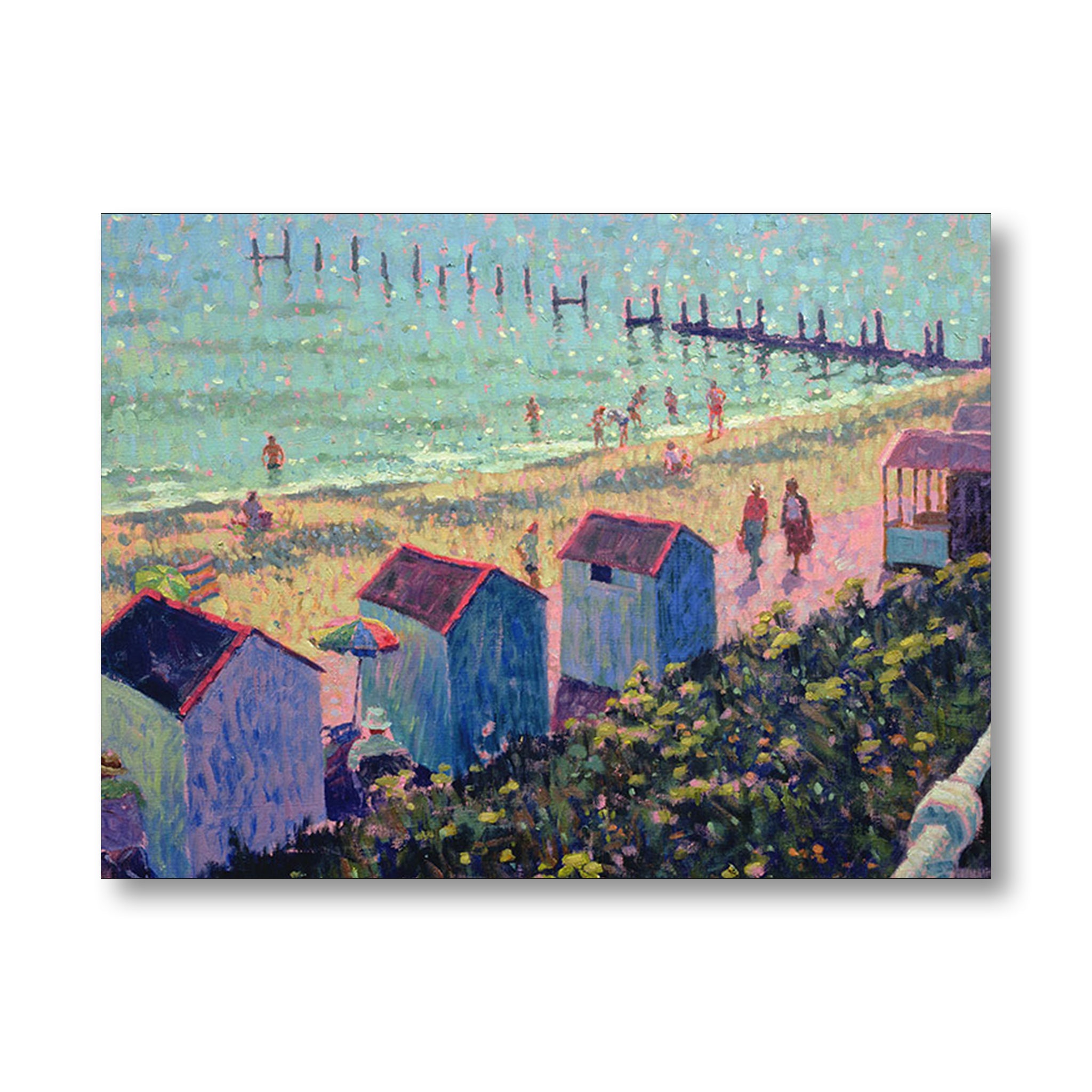 The Beach from North Parade, Southwold by Hugo Grenville