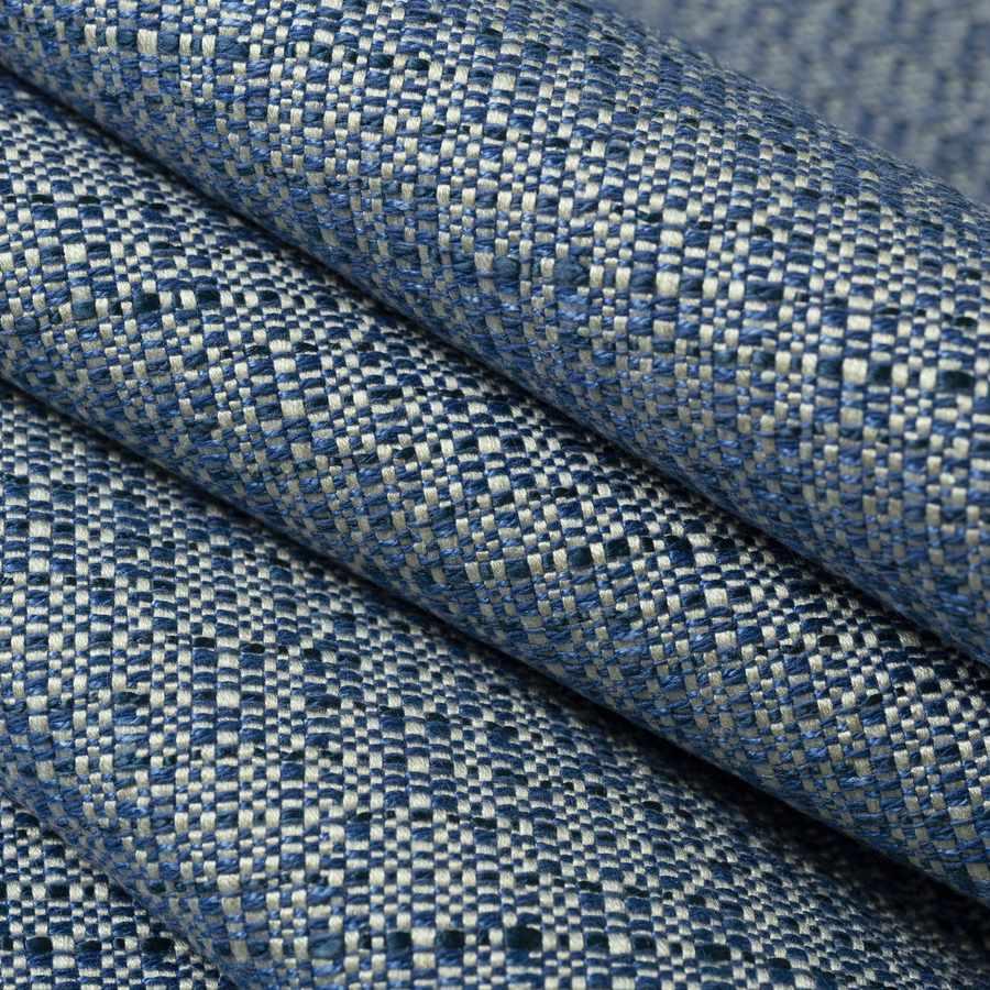 Woven Fabric - Ajit - Ocean - Detail | Nicholas Engert Interiors