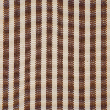 Woven Striped Fabric - Bude 02/046 Terra Firma | Nicholas Engert Interiors