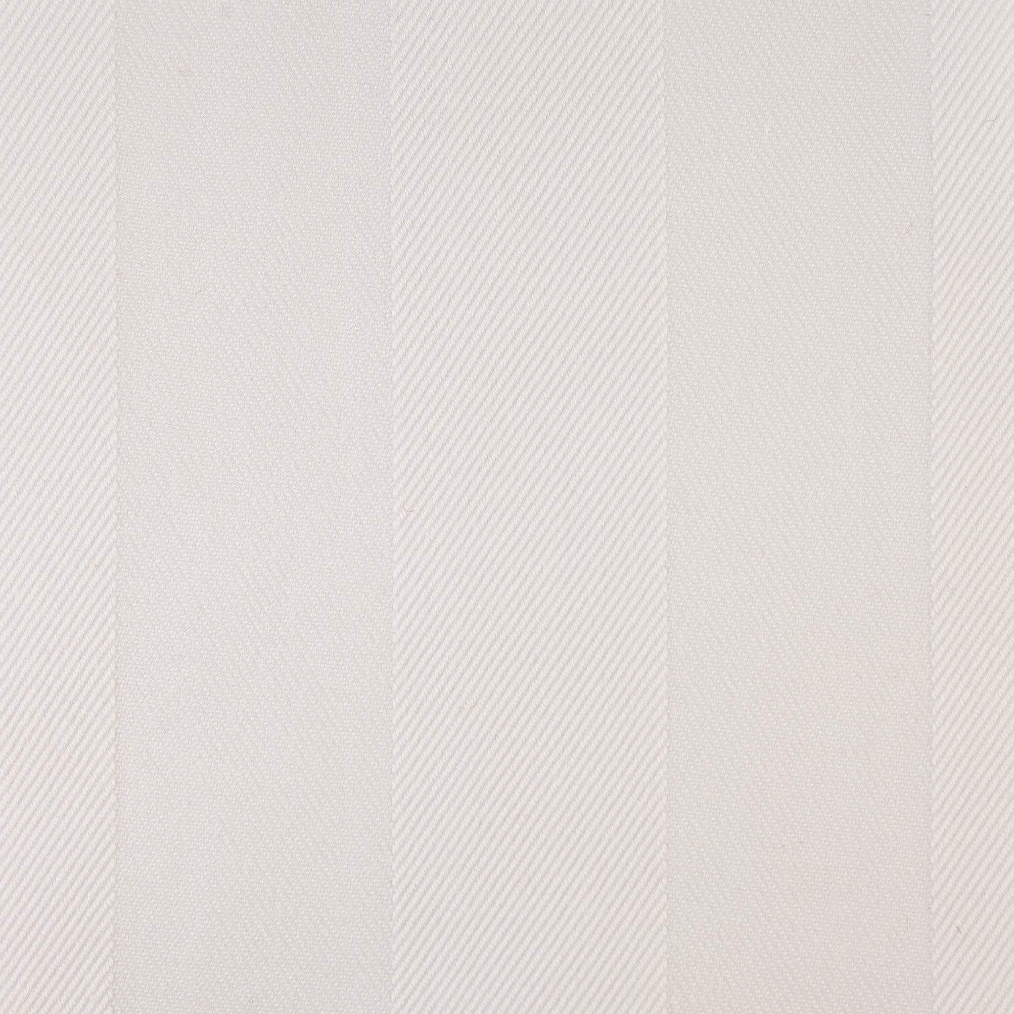 Woven Striped Fabric - Cromer 07/001 Arctic White | Nicholas Engert Interiors