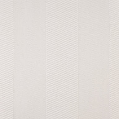 Woven Striped Fabric - Cromer 07/001 Arctic White | Nicholas Engert Interiors