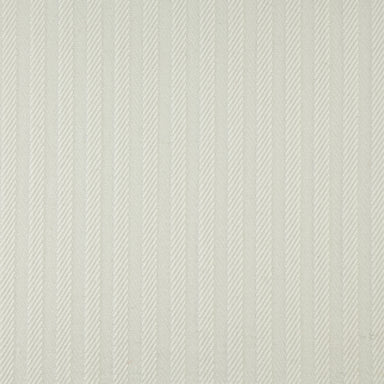 Woven Striped Fabric - Herne 29/001 Arctic White | Nicholas Engert Interiors