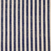 Woven Striped Fabric - Bude 02/031 Mood Indigo | Nicholas Engert Interiors