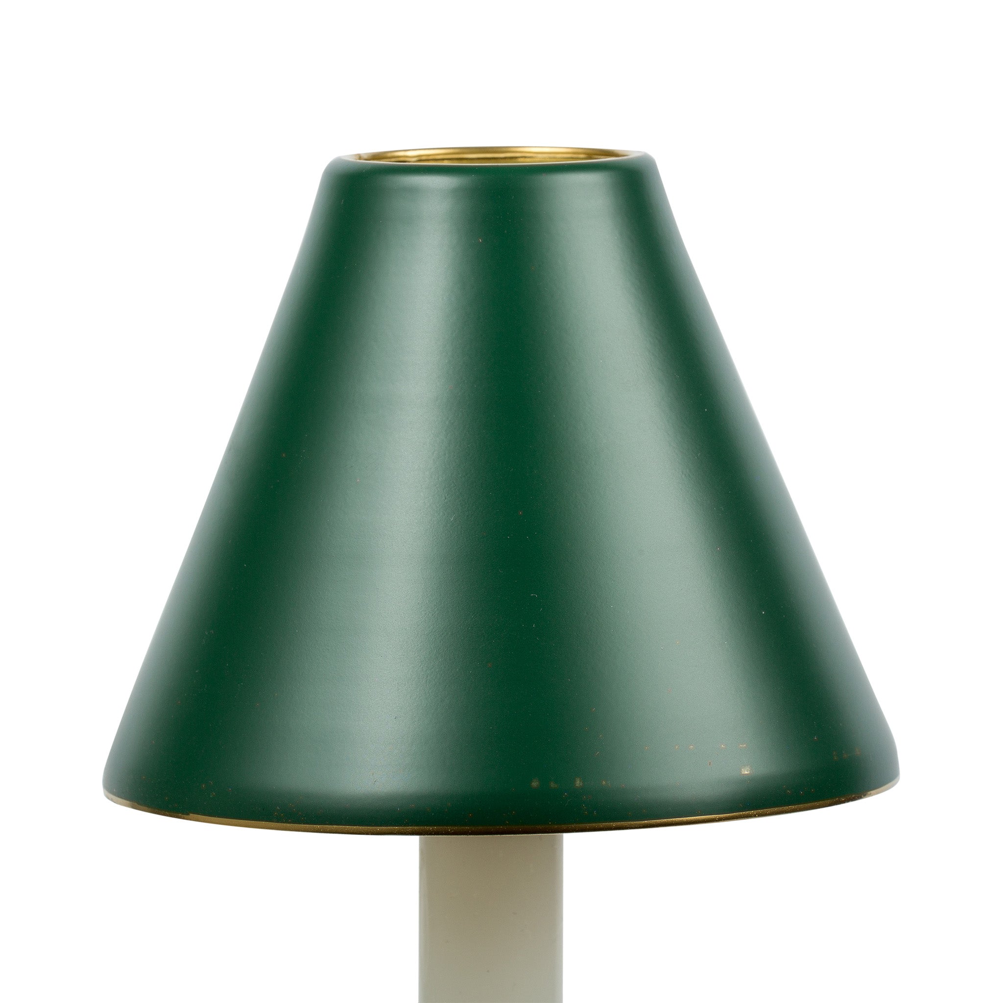 Decorative Candle Shade Metal-Green | Nicholas Engert Interiors