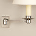 Library Swing Arm Wall Light-Nickel-Detail