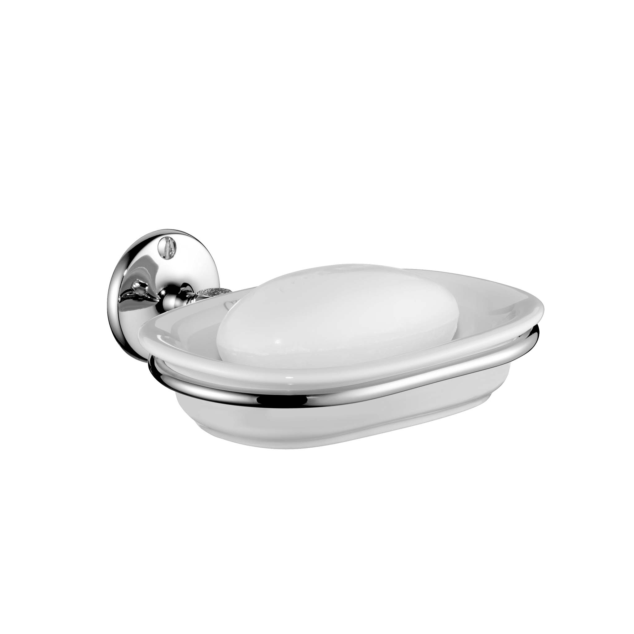 Edwardian Soap Dish - Chrome