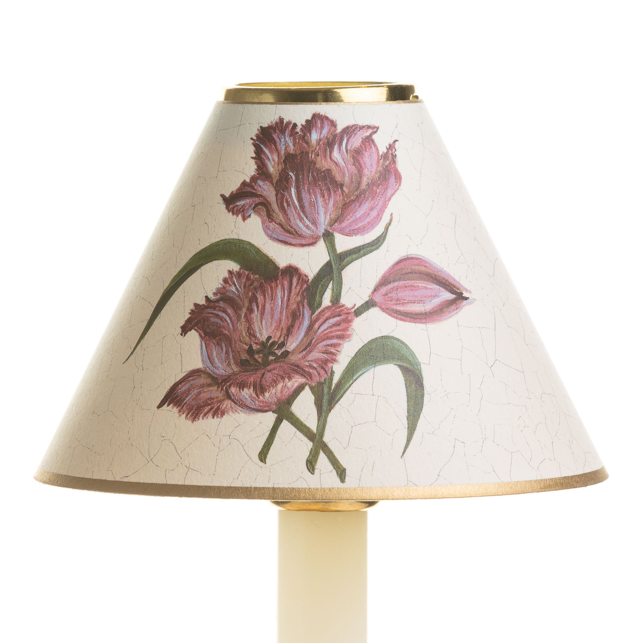 Candle Shade-Printed Card-Parrot Tulips | Nicholas Engert Interiors