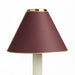 Candle Shade - Plain Card - Burgundy | Nicholas Engert Interiors