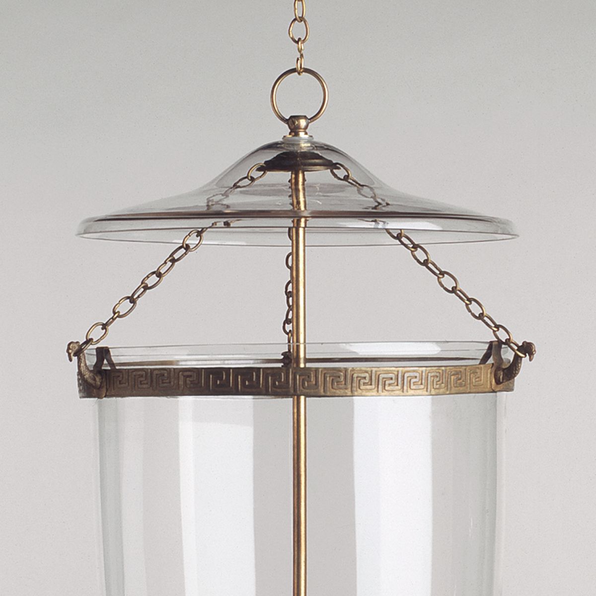 Lincoln Globe Lantern-Brass-Detail