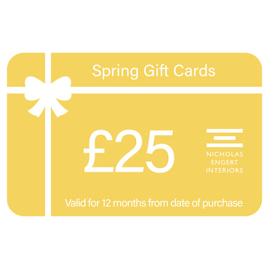 Spring Digital Gift Card - £25 | Nicholas Engert Interiors