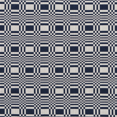 Cotton Fabric Doris - Dark Blue | Nicholas Engert Interiors