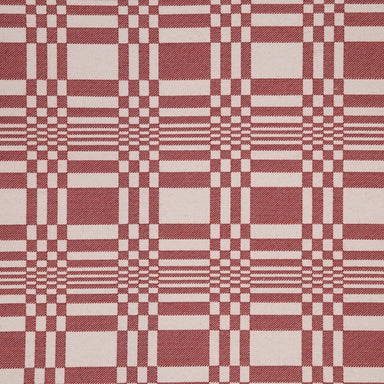 Doris Contract Furnishing Fabric - Red | Nicholas Engert Interiors
