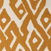 Printed Fabric - Kuba Maze - Amber Gold | Nicholas Engert Interiors