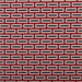 Geometric Print Fabric - Lozenge P05.1/219-LS Snapdragon/Rubus - Lynton-Sesame