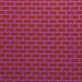 Geometric Print Fabric - Brick P101-207 Burdock/Lilac Time